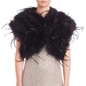 Black Feather Bolero
